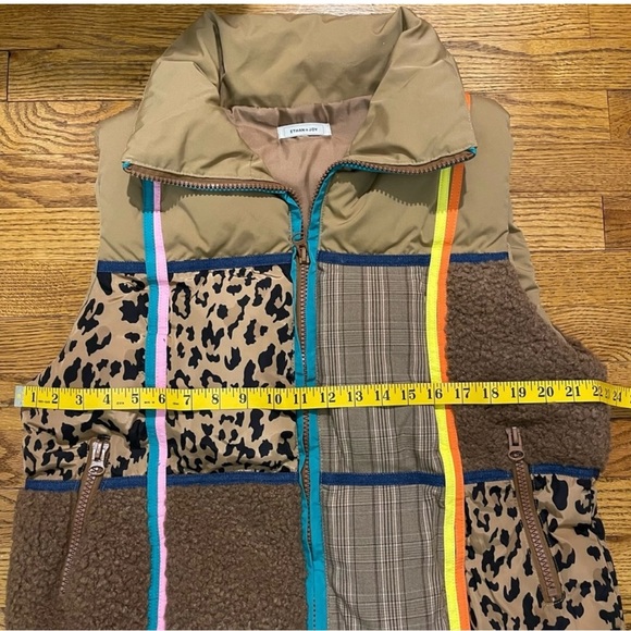 NWOT The Whistler Vest -Multicolored Sherpa - Picture 9 of 12